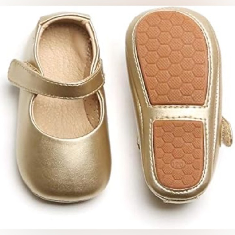 Felix & Flora Soft Sole Moccasins Baby Shoes size 19 / 3